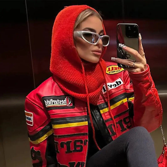 Stylish Cold-Weather Scarf Hood