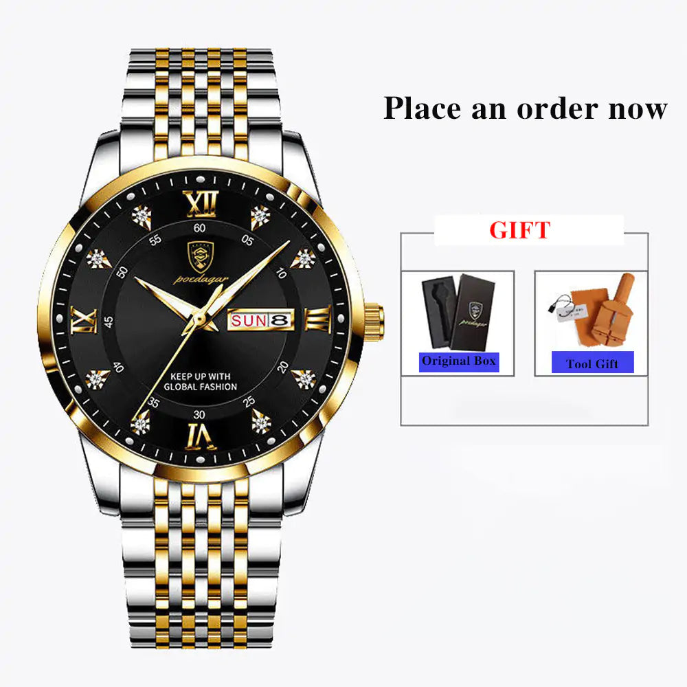 Men's Stainless Steel Watch