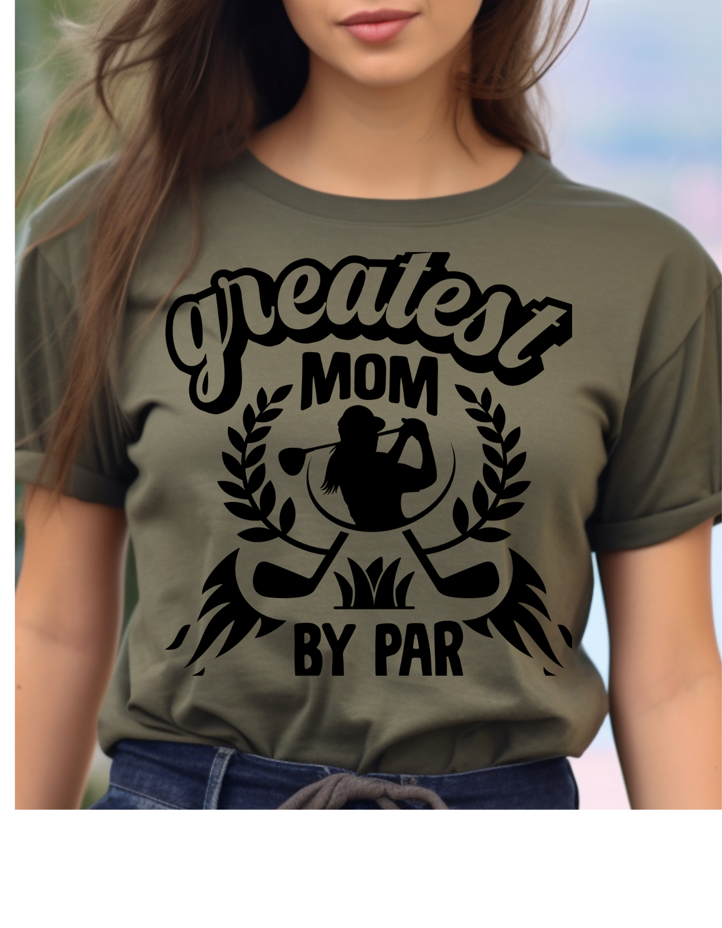 T-Shirt Greatest Mom By Par Unisex Jersey Short Sleeve Tee