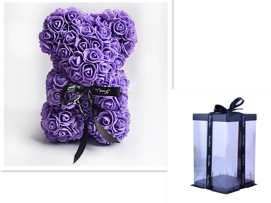 Enchanting Rose Teddy for Valentine's