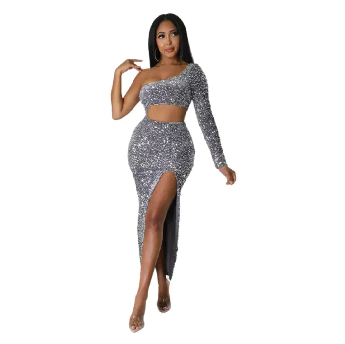 Chic One-Shoulder Dress