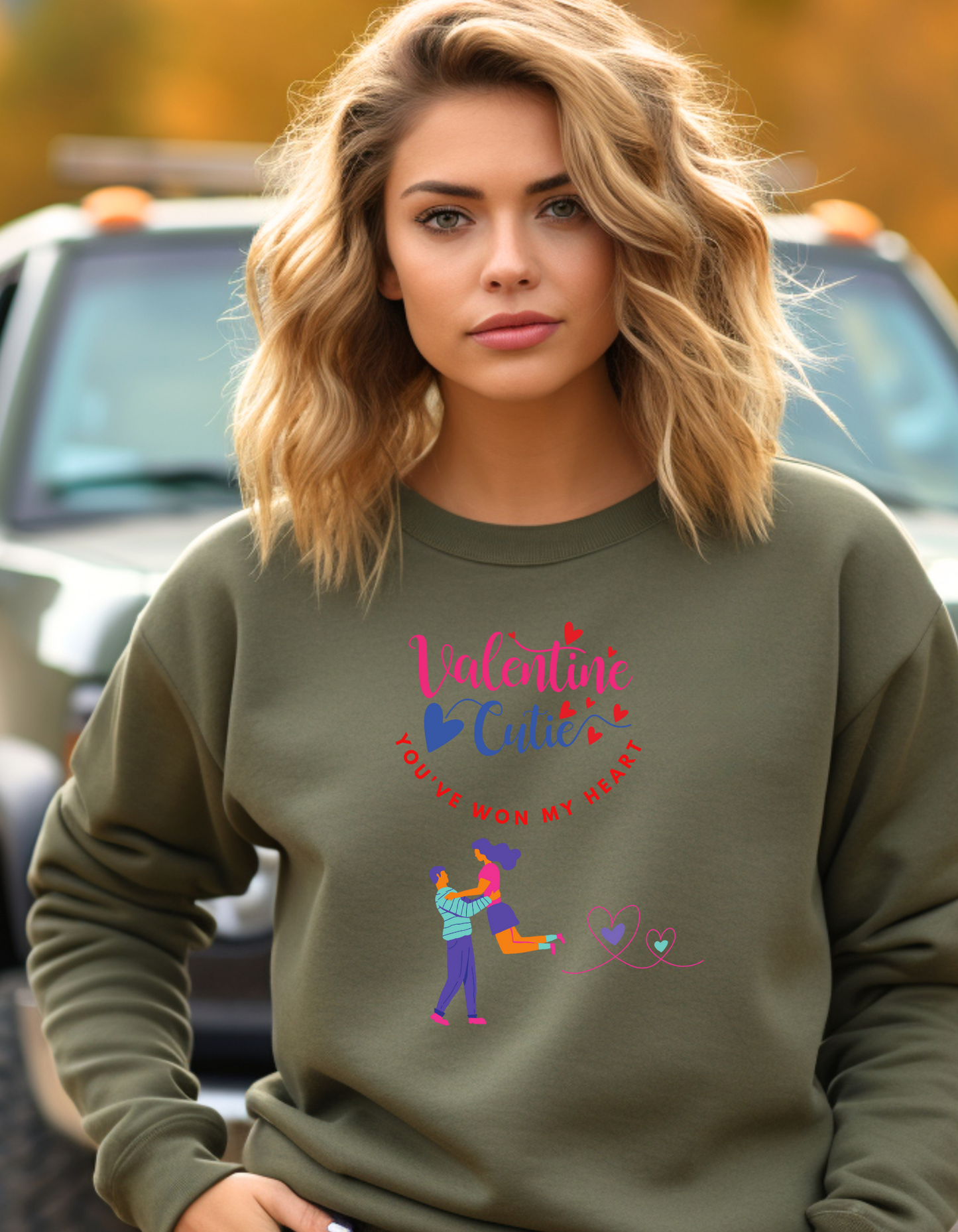 Valentine Cutie You've Won My Heart Sweatshirt