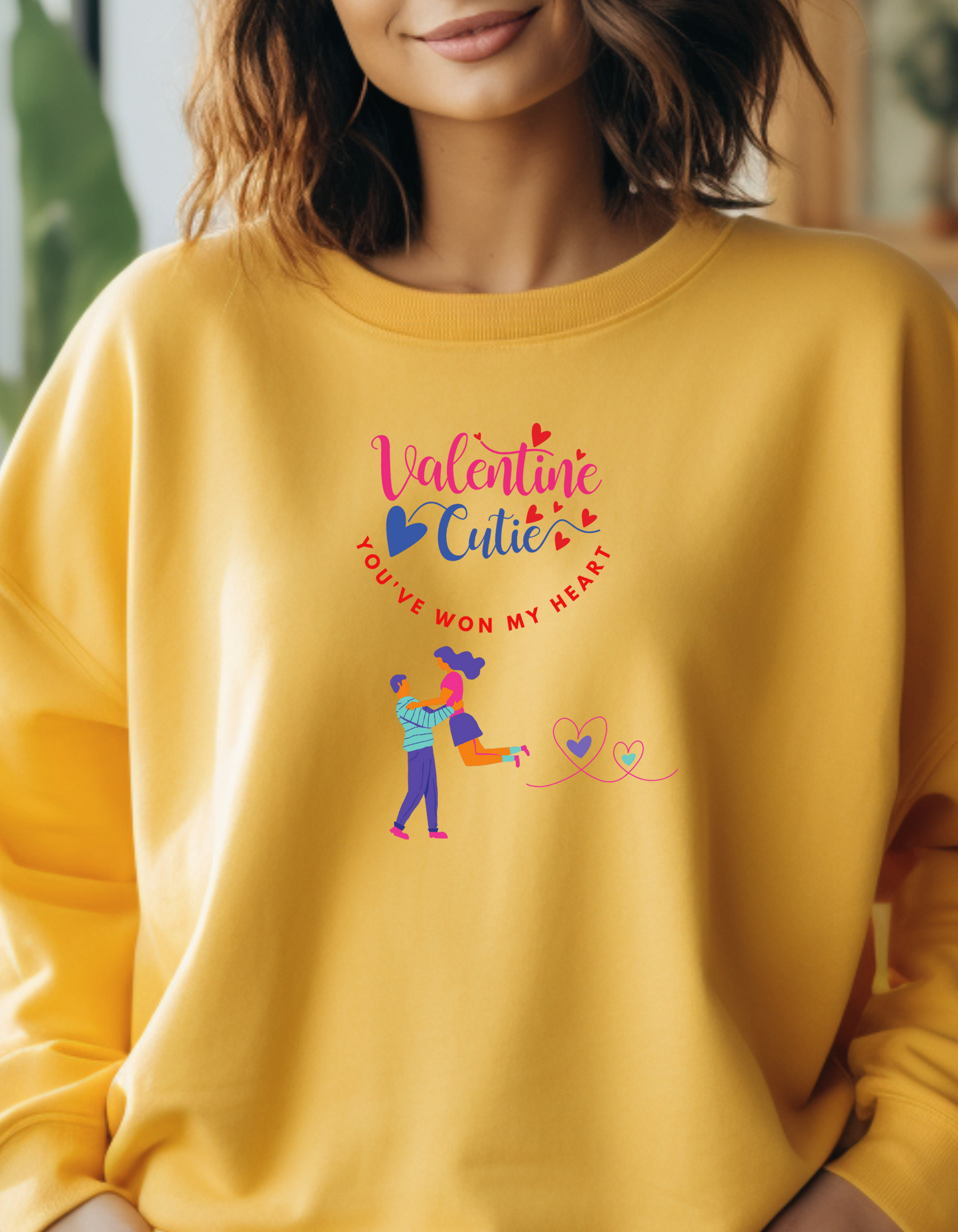 Valentine Cutie You've Won My Heart Sweatshirt