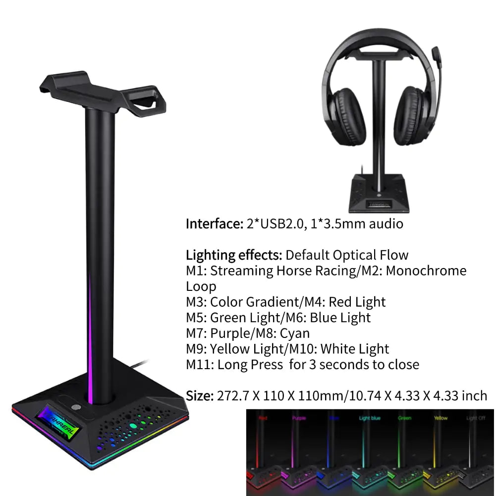 Vivid RGB Headphone Stand