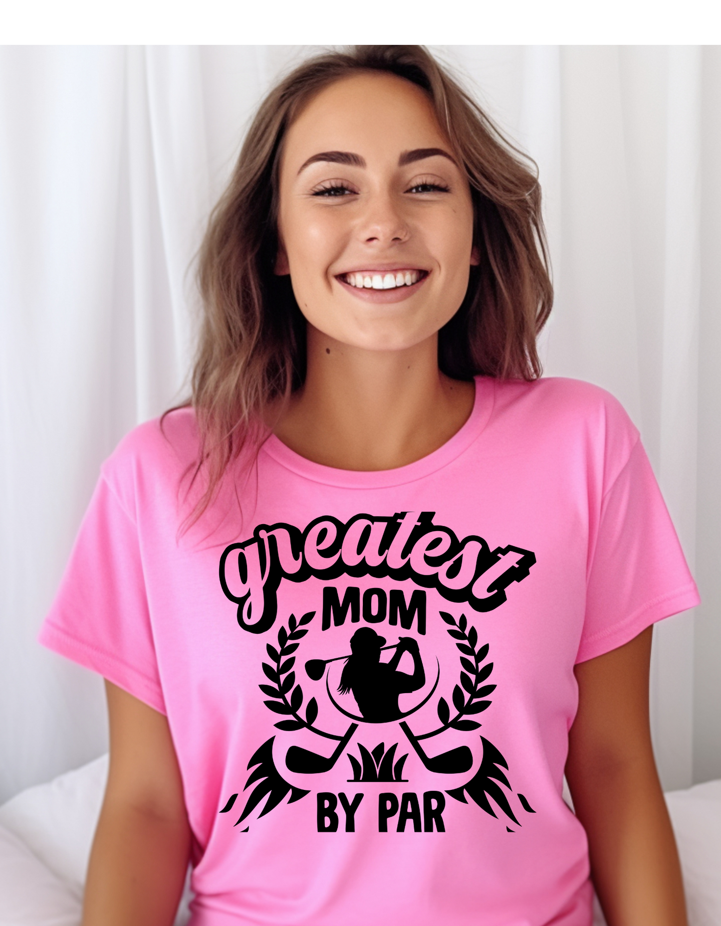 T-Shirt Greatest Mom By Par Unisex Jersey Short Sleeve Tee
