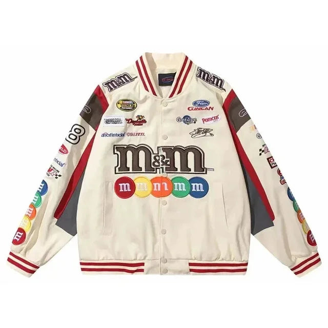 Unisex Bomber Jacket M&M Men Women