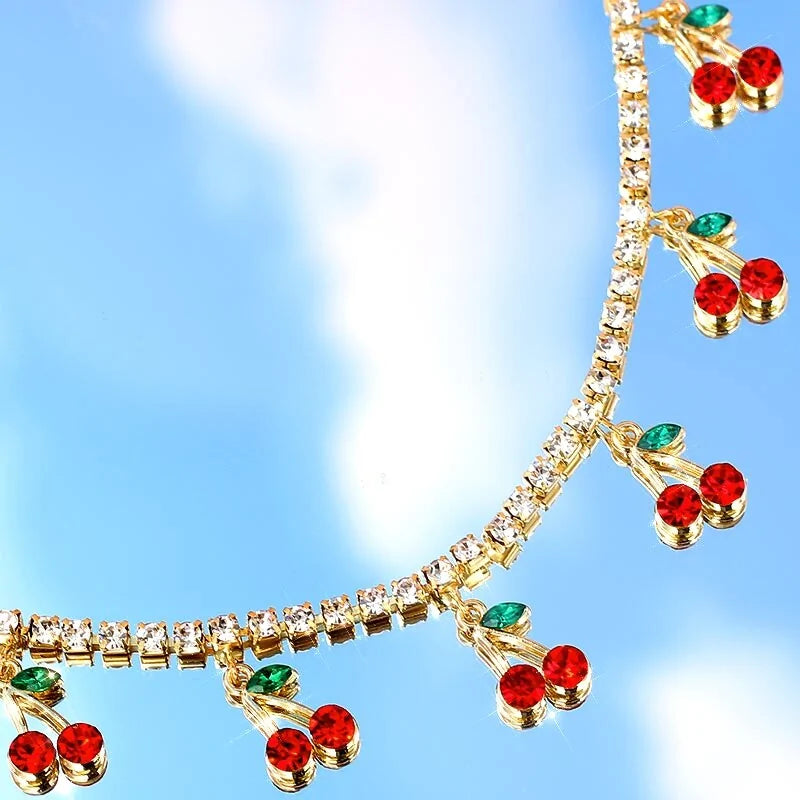 Women's Charm Cute Rhinestone Pendant Necklaces