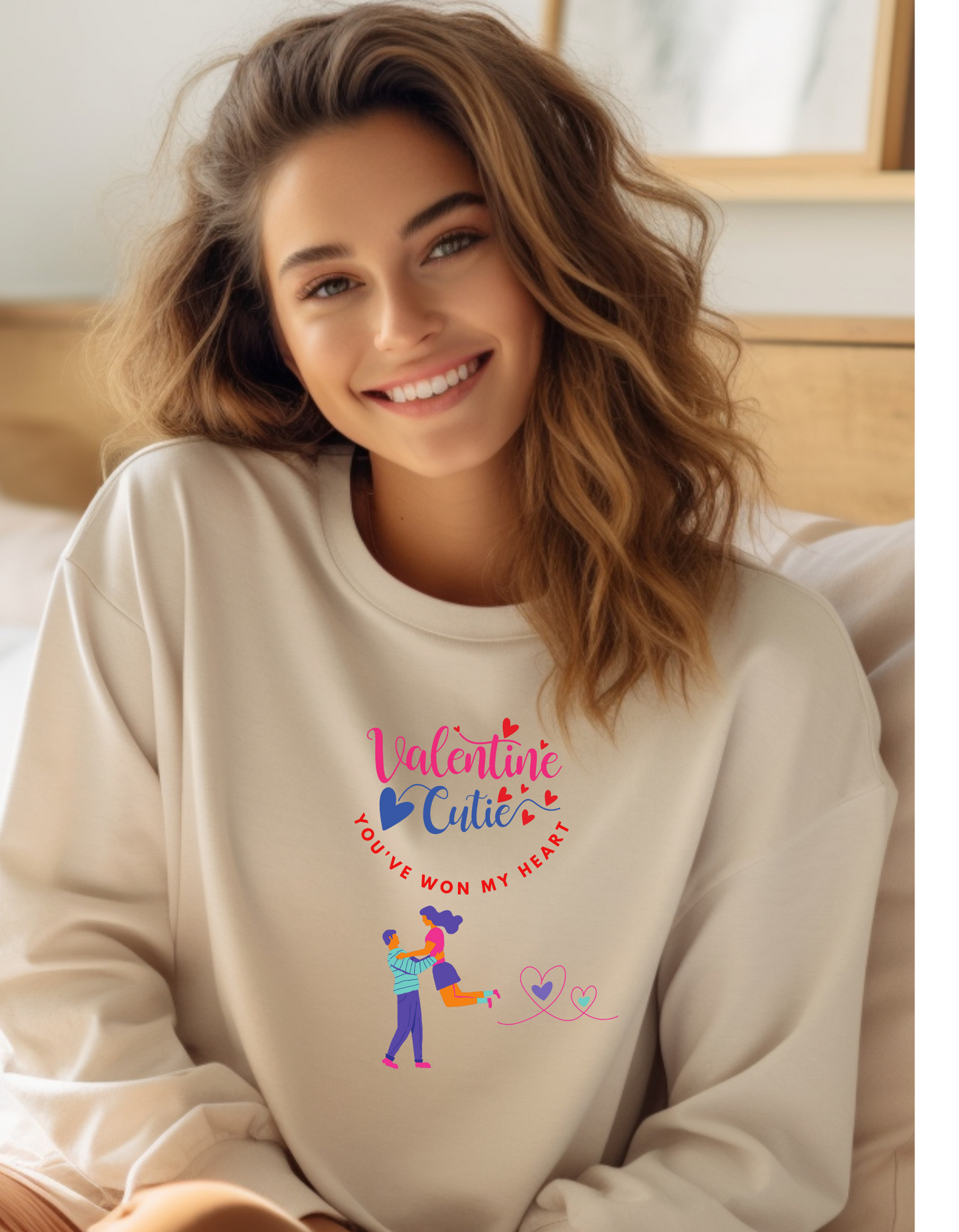 Valentine Cutie You've Won My Heart Sweatshirt