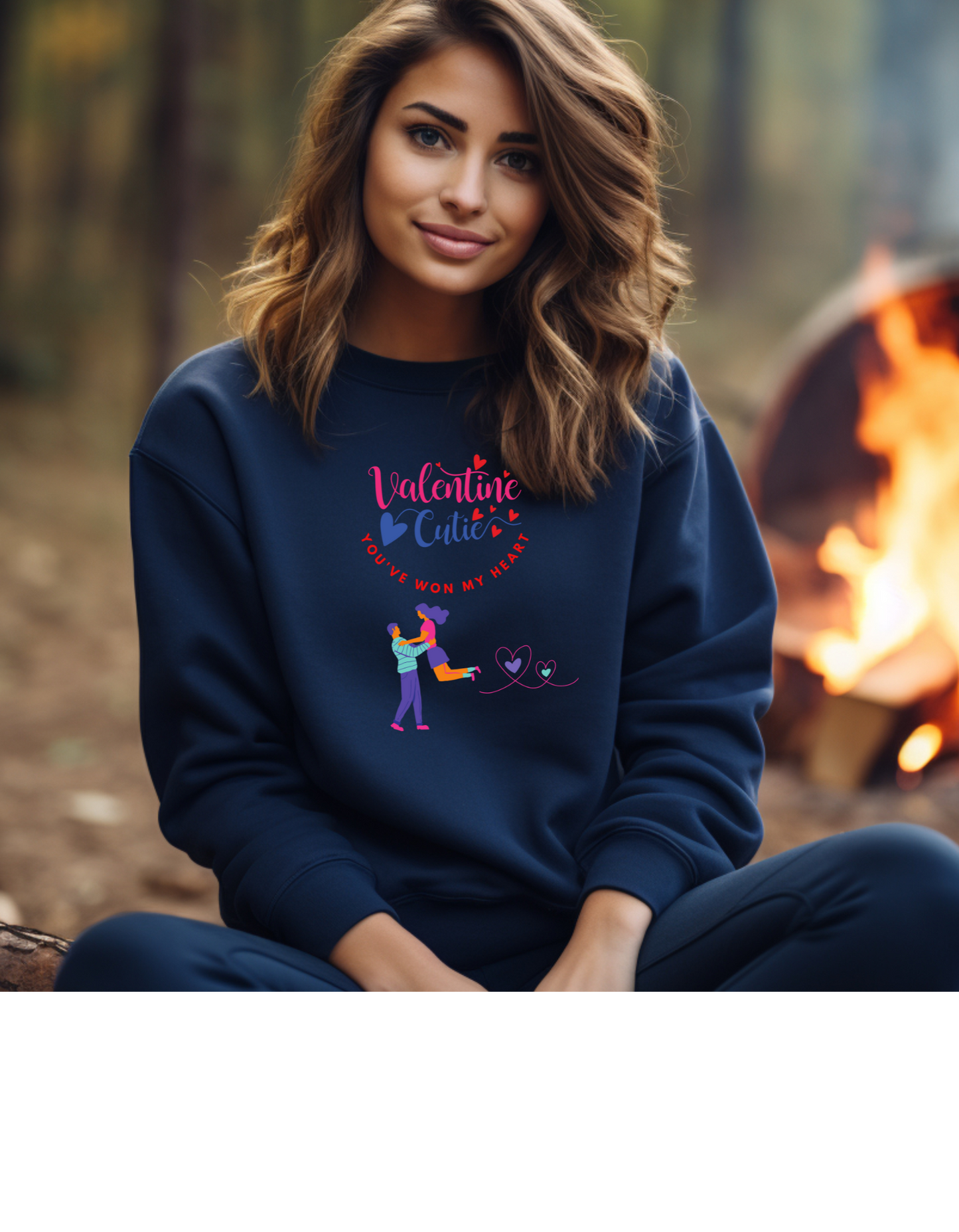 Valentine Cutie You've Won My Heart Sweatshirt