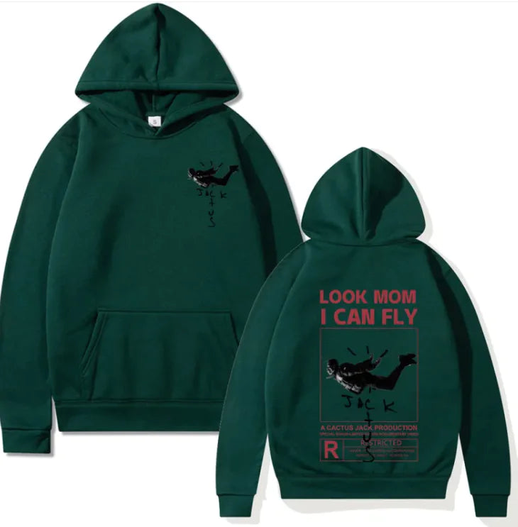 Men's Autumn & Winter Euro-American Printed Streetwear