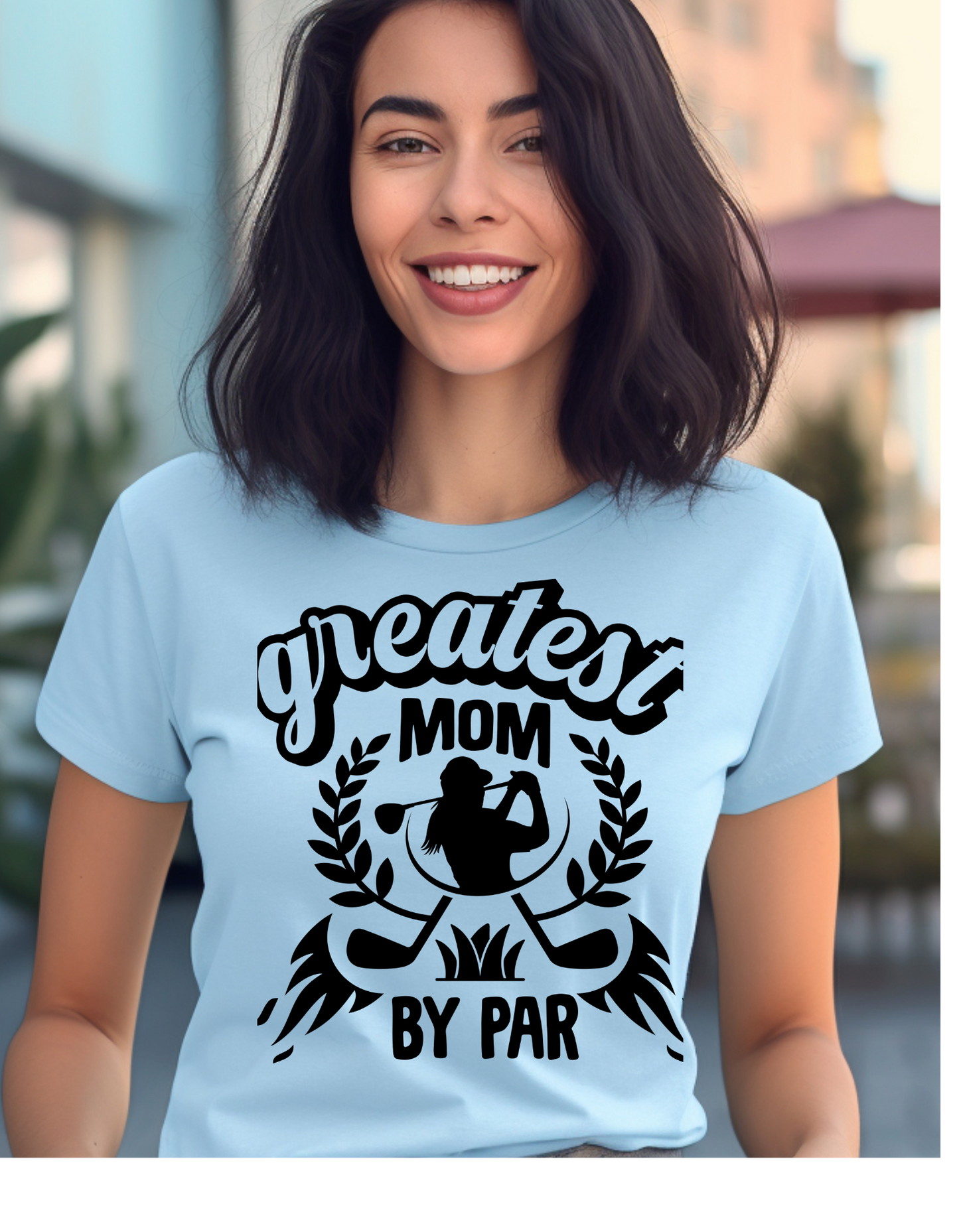 T-Shirt Greatest Mom By Par Unisex Jersey Short Sleeve Tee