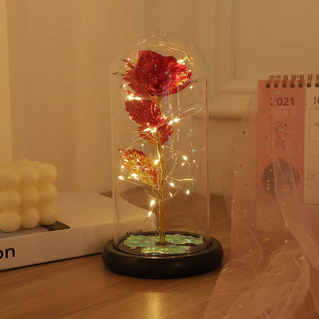 Love Story Illuminated Rose
