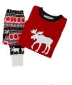 Reindeer Design Matching Christmas Pajamas