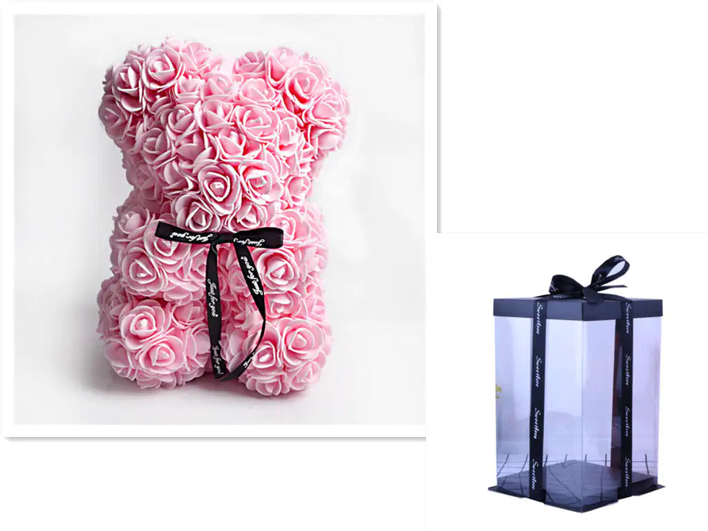 Enchanting Rose Teddy for Valentine's