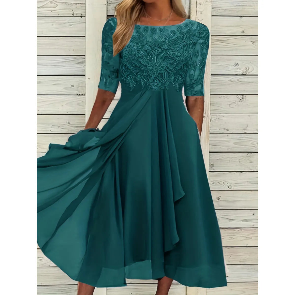 Modern Socialite Evening Dress