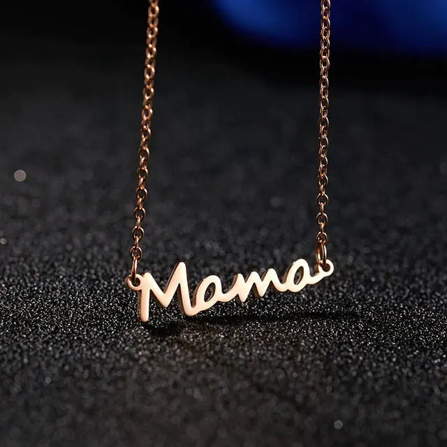 Beloved Mama Pendant Necklace
