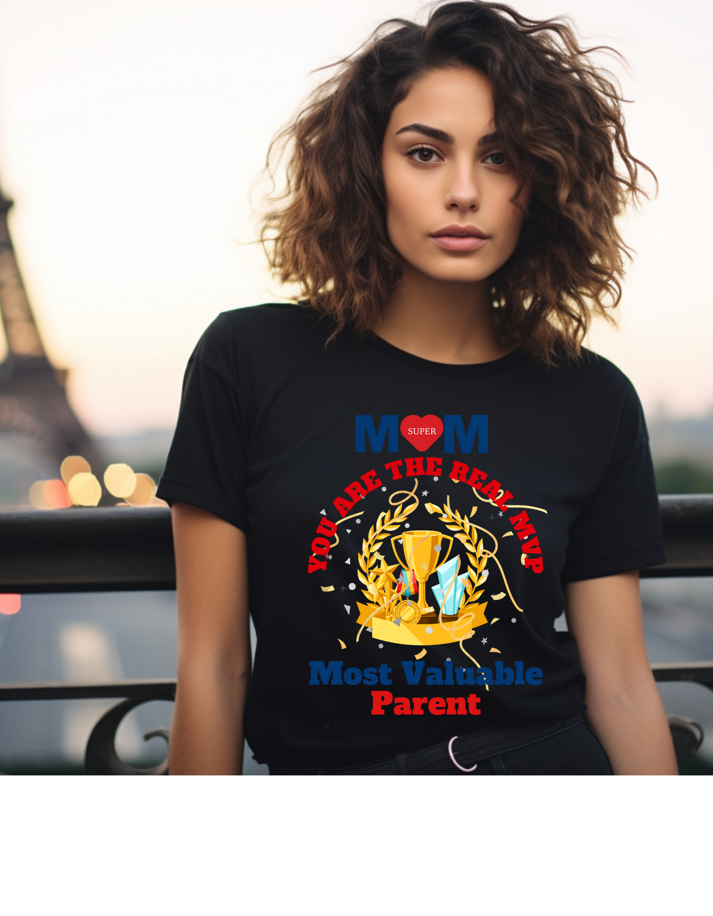 Looking for a standout Mother's Day gift? Our Super Mom MVP T-shirt is a heartfelt tribute to the real MVPs in our lives.