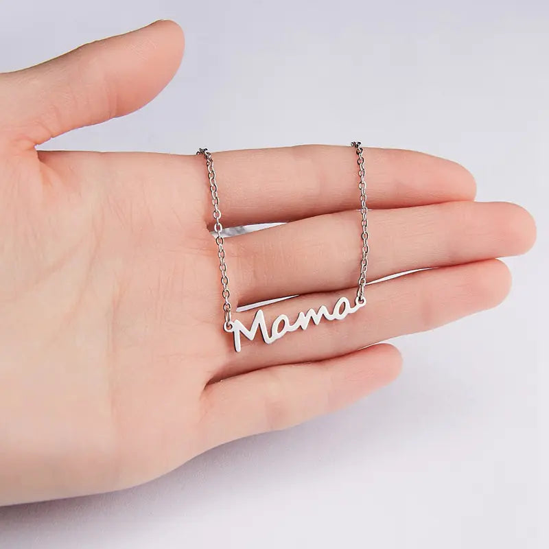 Beloved Mama Pendant Necklace