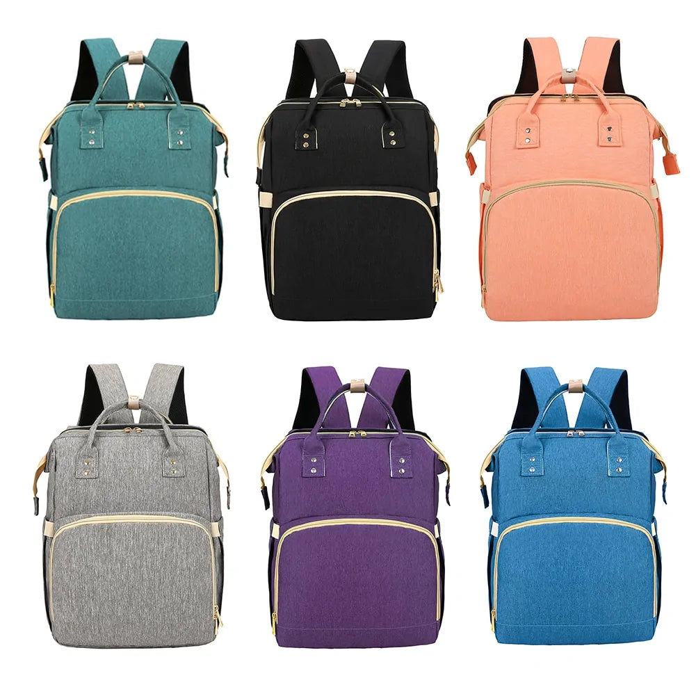 Travel-Ready Diaper and Crib Bag