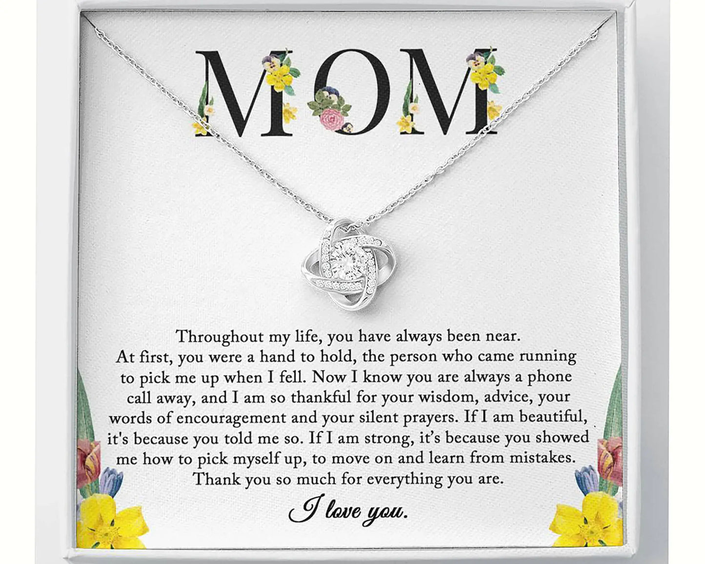 Endless Love Mom Necklace