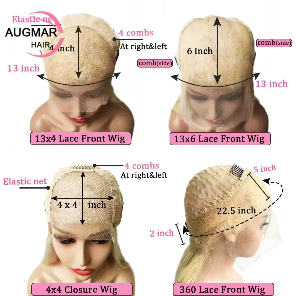 Luxurious Lace Front Human Hair Wig