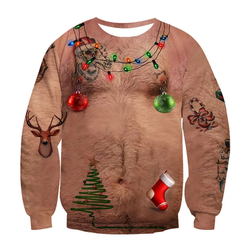 Christmas Festive Sweaters Unisex Men Women