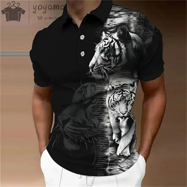 Animal Extravaganza Men's Polo