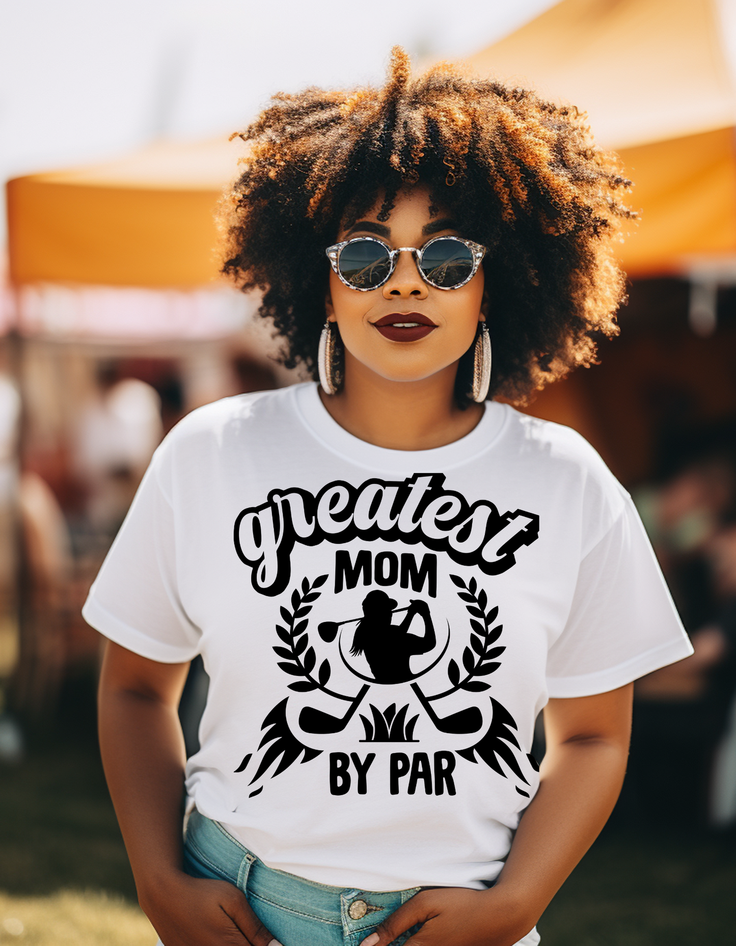 T-Shirt Greatest Mom By Par Unisex Jersey Short Sleeve Tee