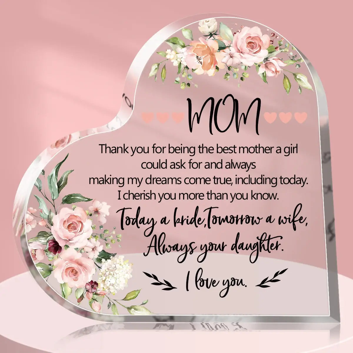 Eternal Love Acrylic Plaque