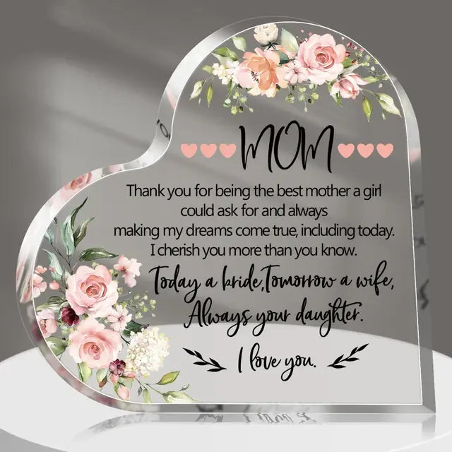 Eternal Love Acrylic Plaque