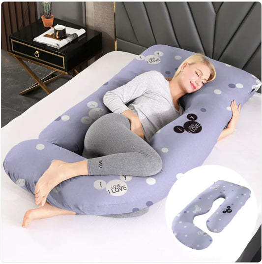 J-Type Pregnancy Sleeper Pillow