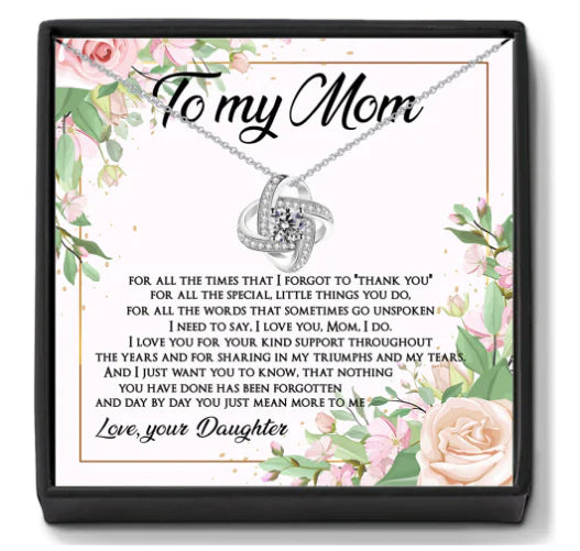 Endless Love Mom Necklace