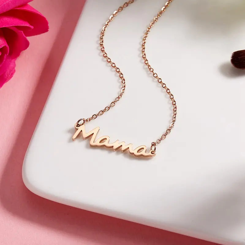 Beloved Mama Pendant Necklace