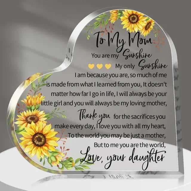 Eternal Love Acrylic Plaque