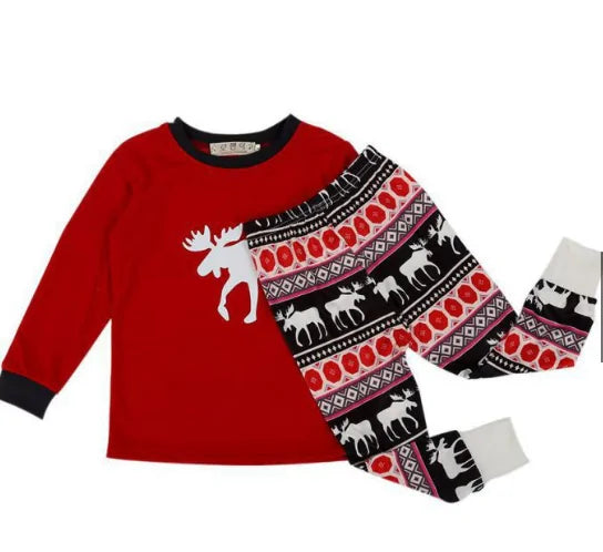 Reindeer Design Matching Christmas Pajamas