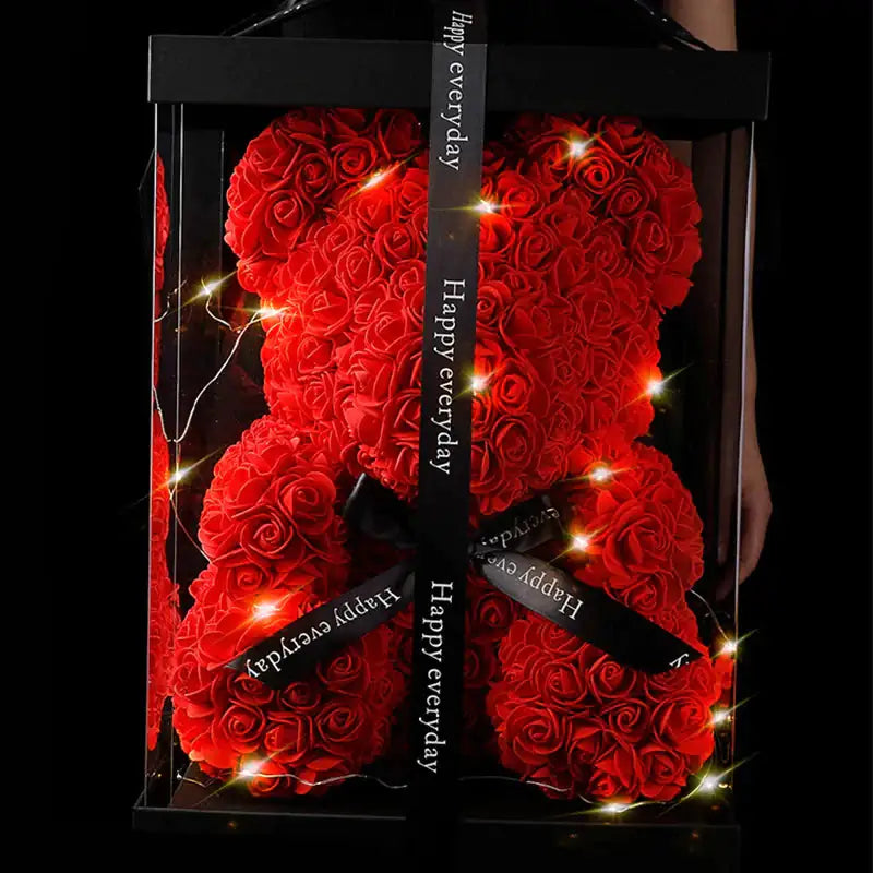 Enchanting Rose Teddy for Valentine's