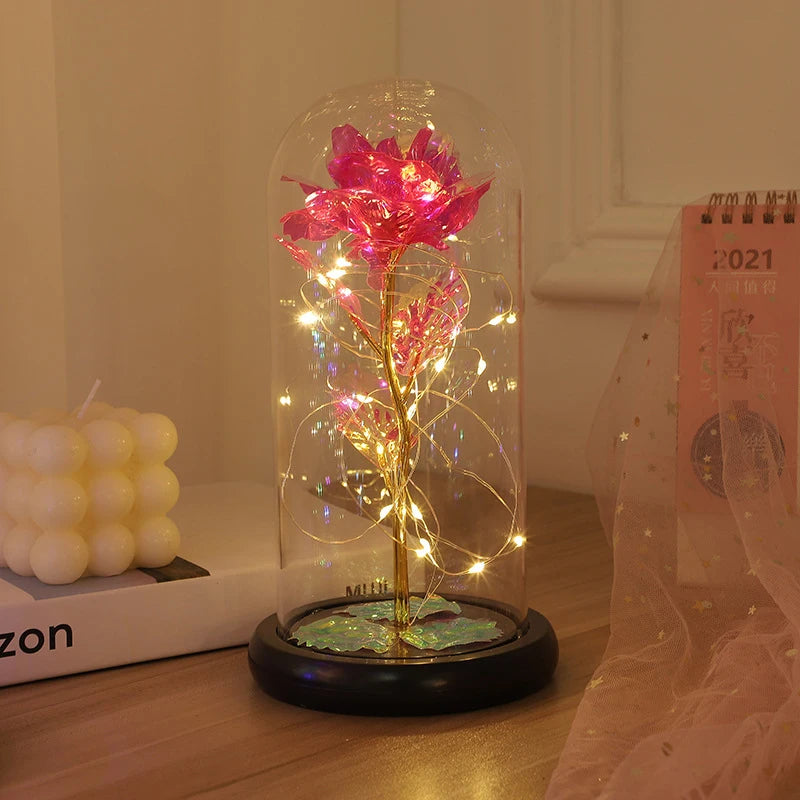 Love Story Illuminated Rose
