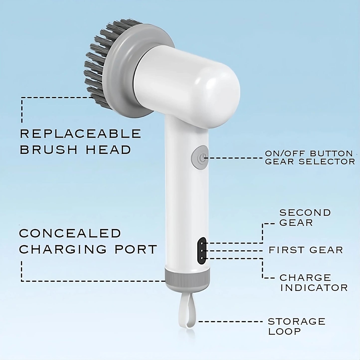 Superior Cleaning Pro Power Scrub Brush