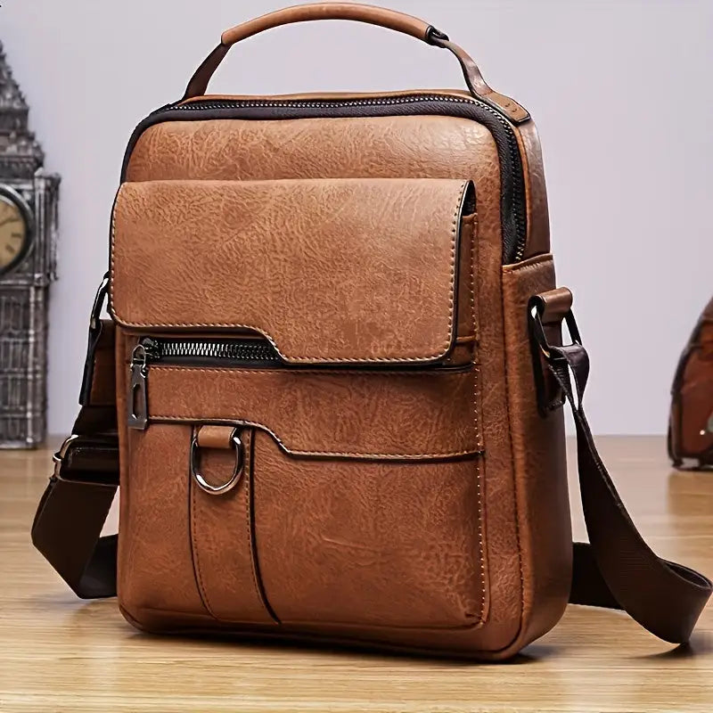 Professional and Stylish Compact Men's Messenger Bag
