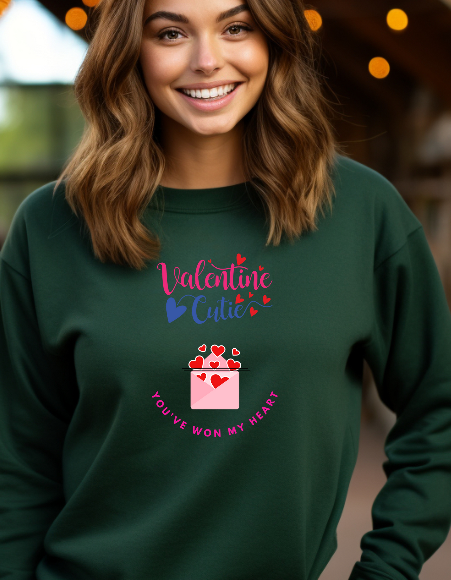 Valentine Cutie Unisex Sweatshirt - Spill Your Heart Out