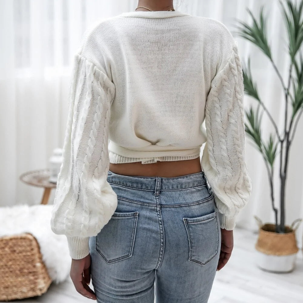 Signature Wrap Style Sweater