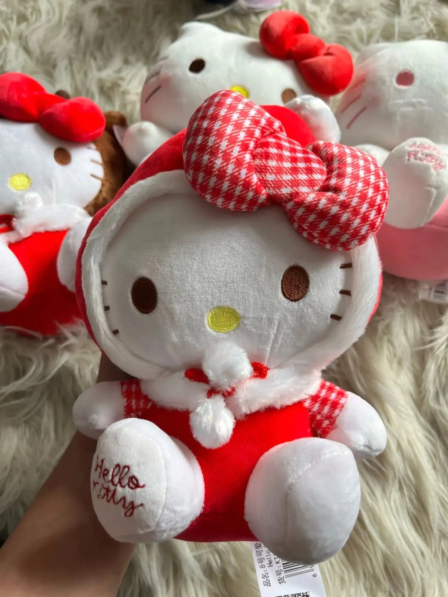 Adorable Hello Kitty Christmas Santa Reindeer Plushies