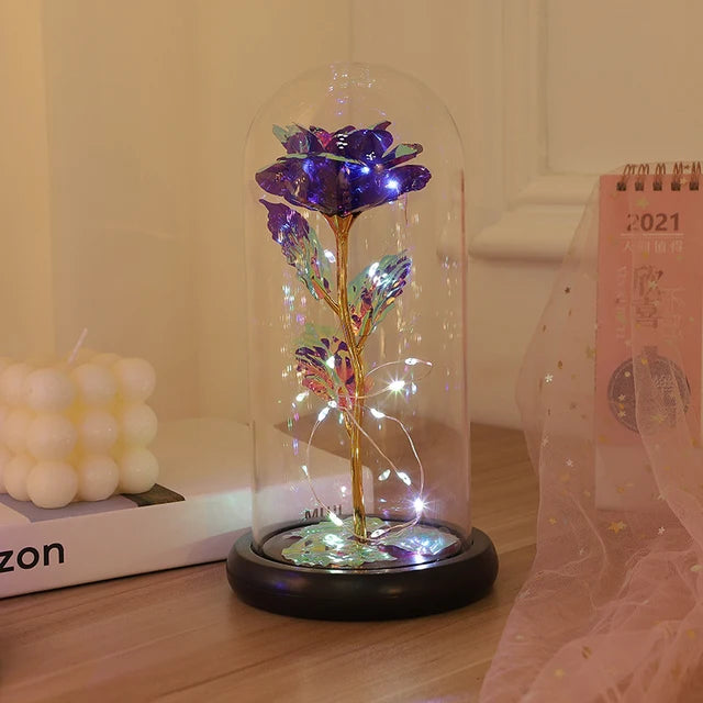 Love Story Illuminated Rose