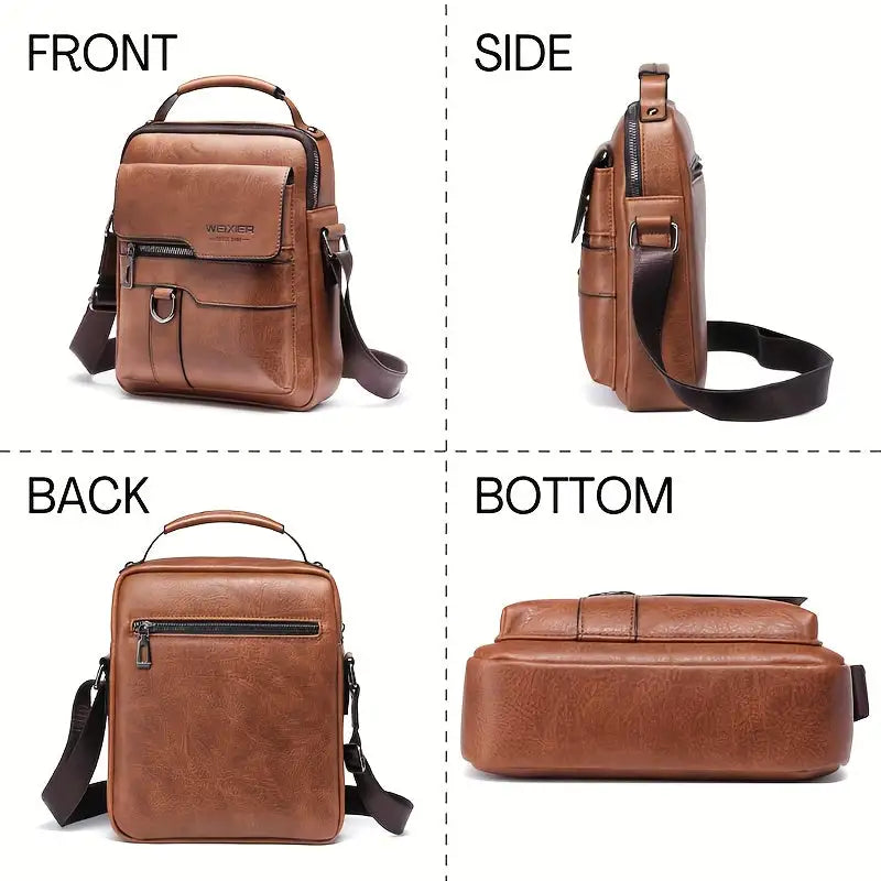 Professional and Stylish Compact Men's Messenger Bag