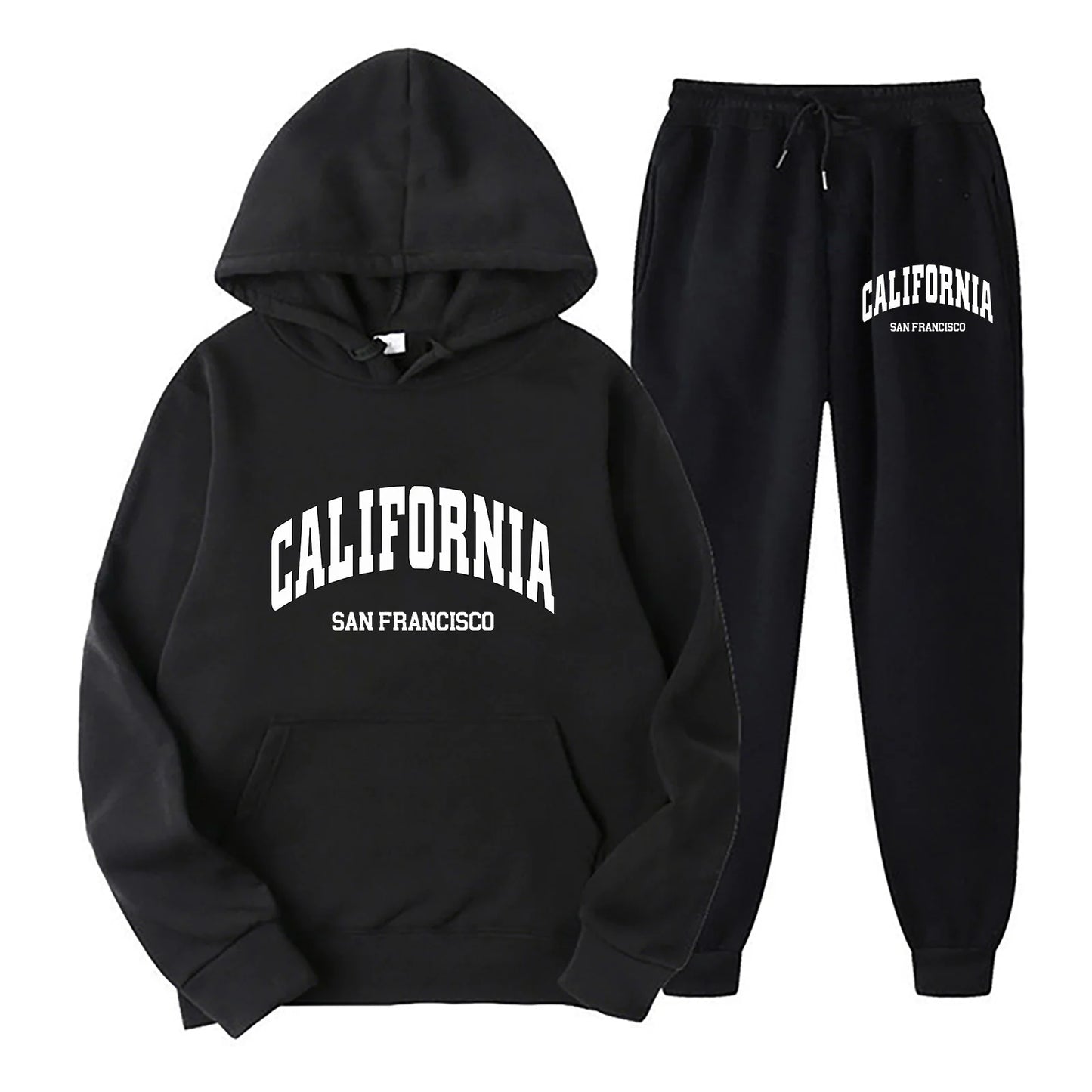 Californian Chill Hoodie and Jogger Pair