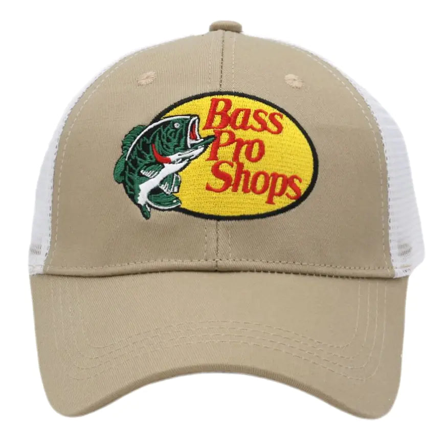 Fisherman's Embroidered Mesh Cap