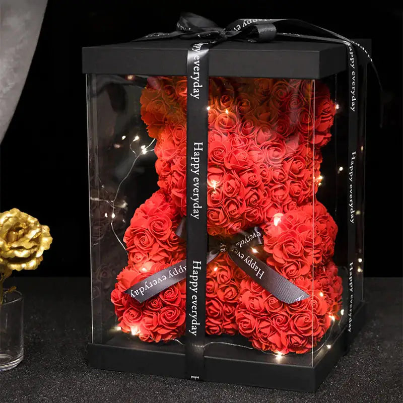 Enchanting Rose Teddy for Valentine's