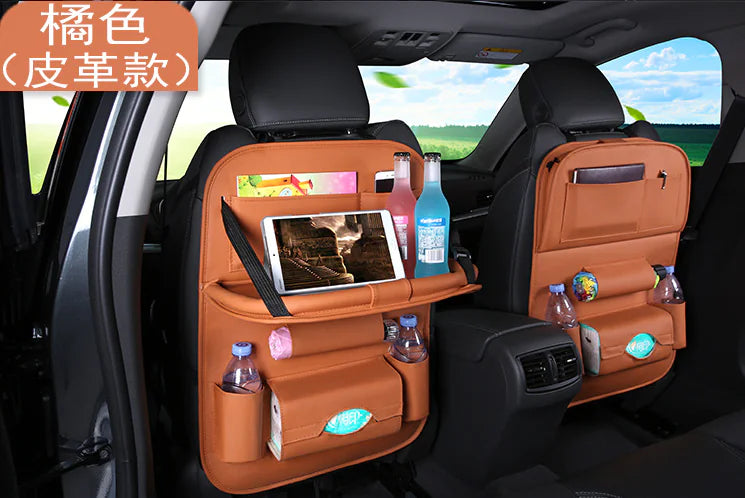 Essential Car Seat Storage with Pull-Out Table