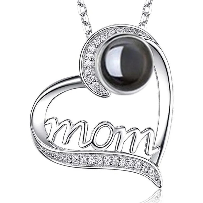 Elegant Titanium Geometric Necklace – Premium Gift