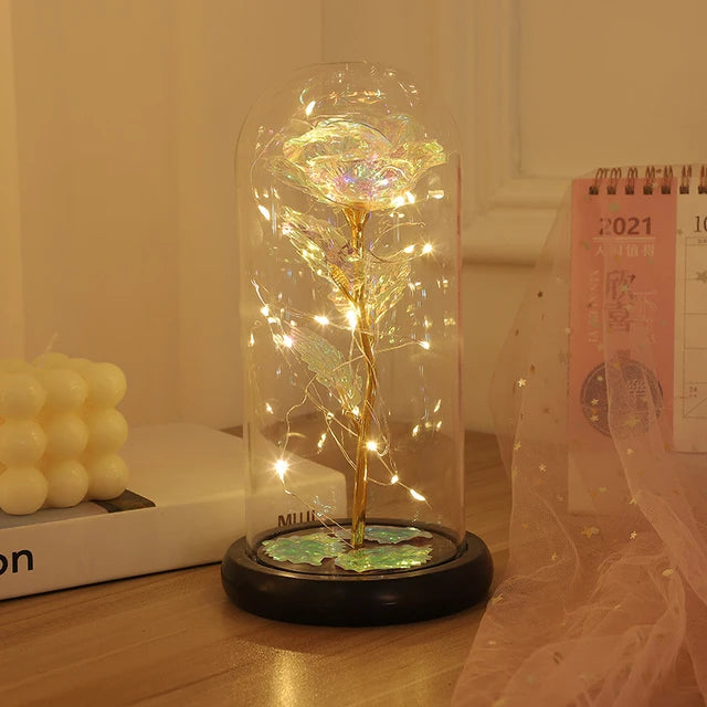 Love Story Illuminated Rose